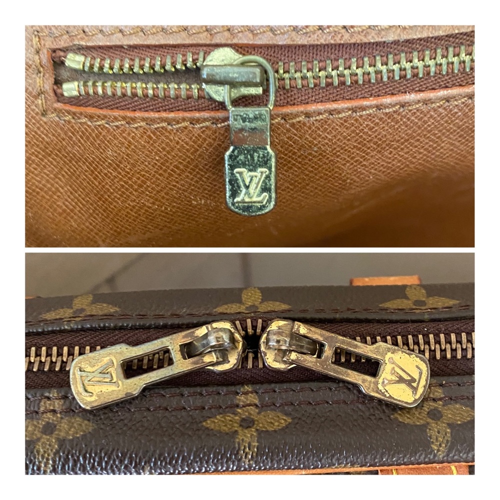 Louis Vuitton Brown Monogram Satchel - Picture 8 of 10